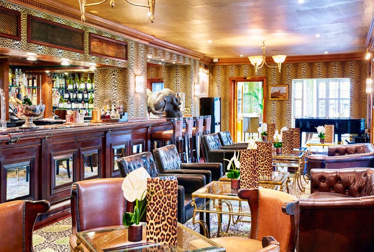 The Leopard Bar and Cigar Lounge at The Montague on the Gardens