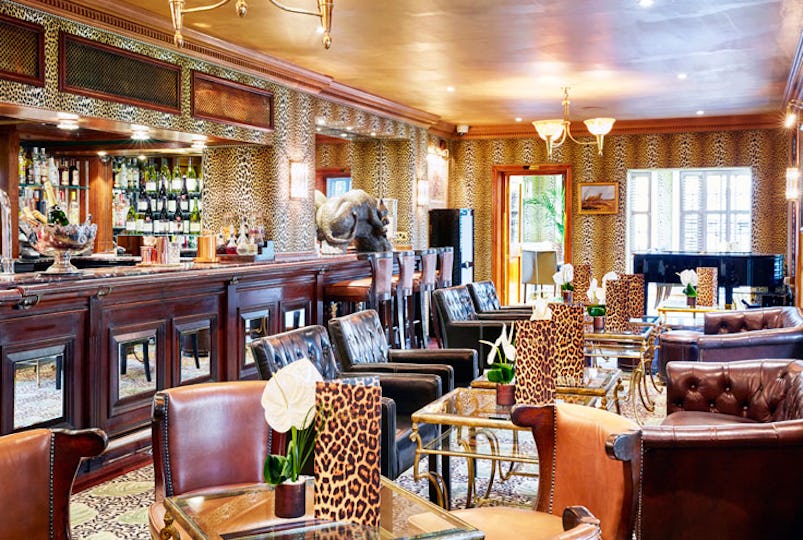The Leopard Bar and Cigar Lounge at The Montague on the Gardens
