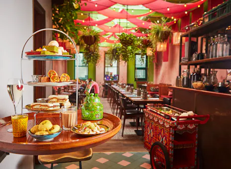 Afternoon tea at Cinnamon Bazaar