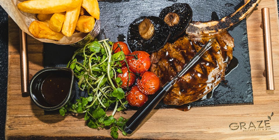 Graze Restaurant at Hilton Cardiff