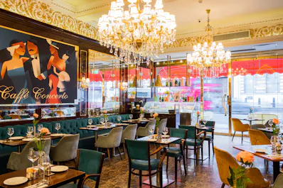 Afternoon Tea at Caffe Concerto Whitehall