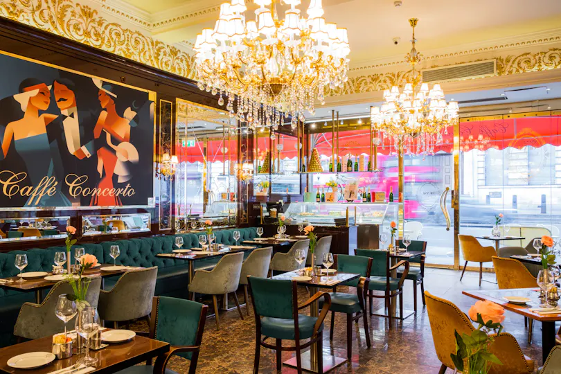 Afternoon Tea at Caffe Concerto Whitehall