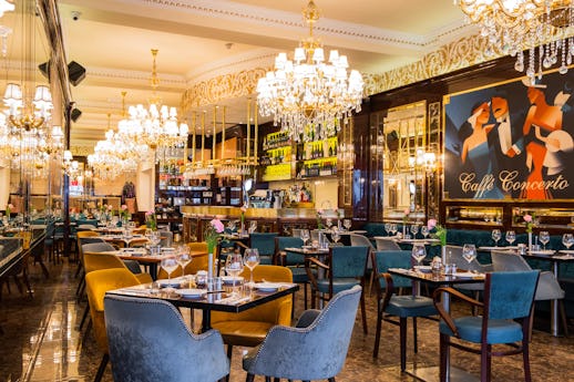 Afternoon Tea at Caffe Concerto Whitehall
