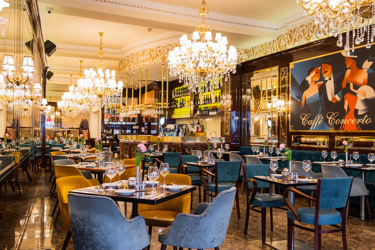 Afternoon Tea at Caffe Concerto Whitehall