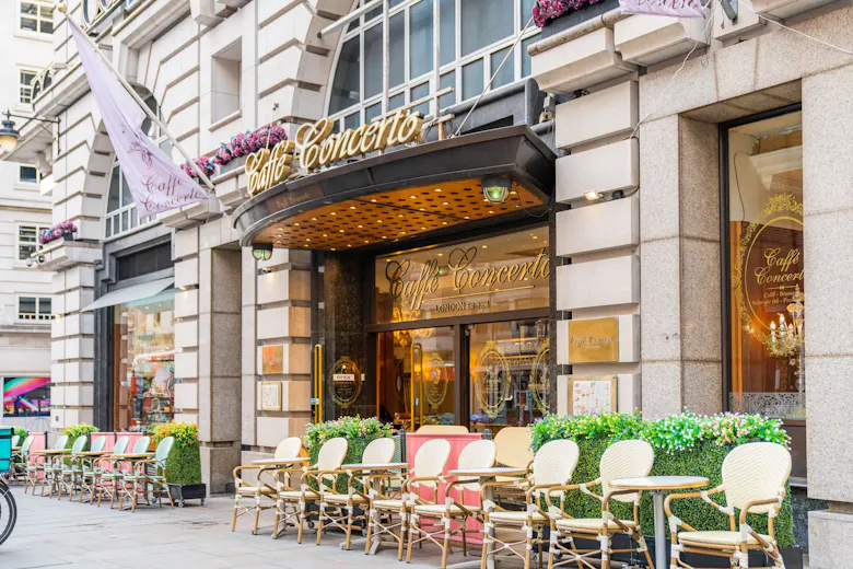 Afternoon Tea at Caffe Concerto Haymarket