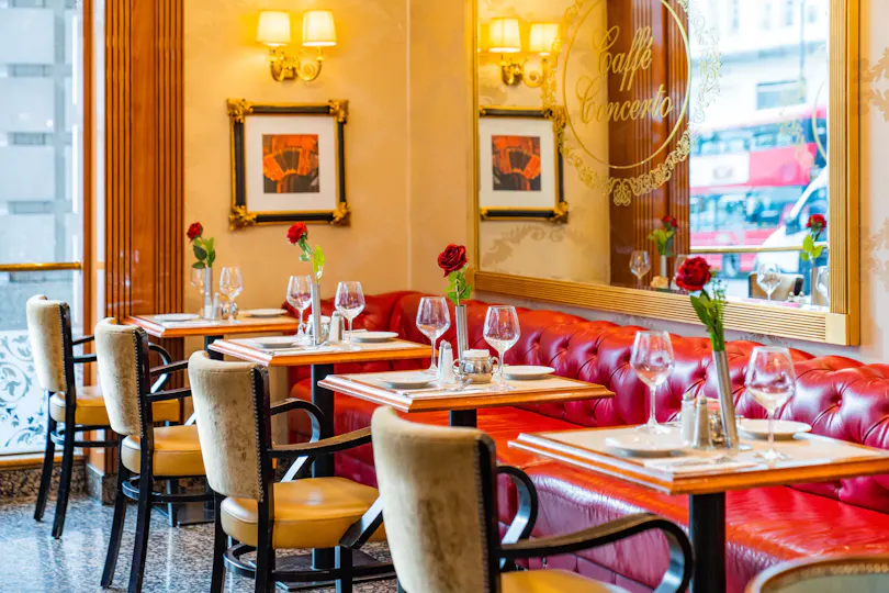 Afternoon Tea at Caffe Concerto Haymarket