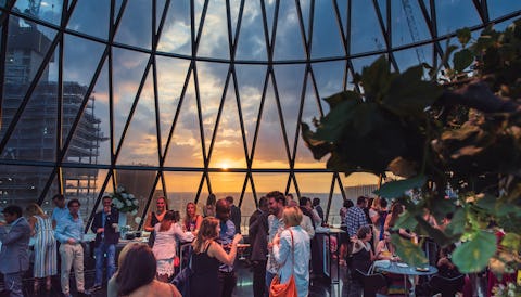 Searcy's Iris Bar at The Gherkin