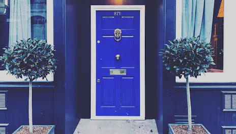 The Little Blue Door