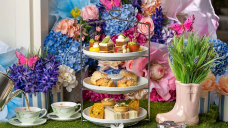 Afternoon Tea at the Roslin Beach Hotel