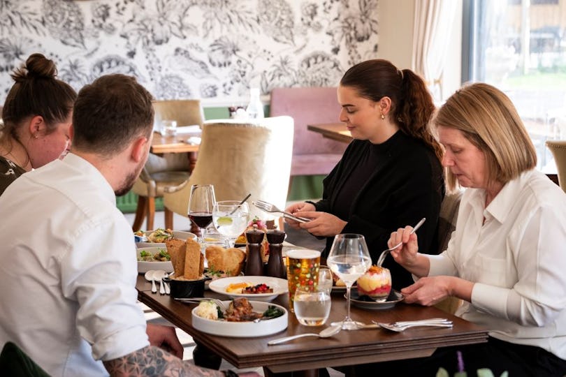 The Garden Restaurant at Stratton House Hotel