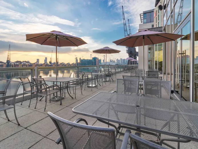 The Upper Deck Bar & Restaurant at the Novotel London Excel
