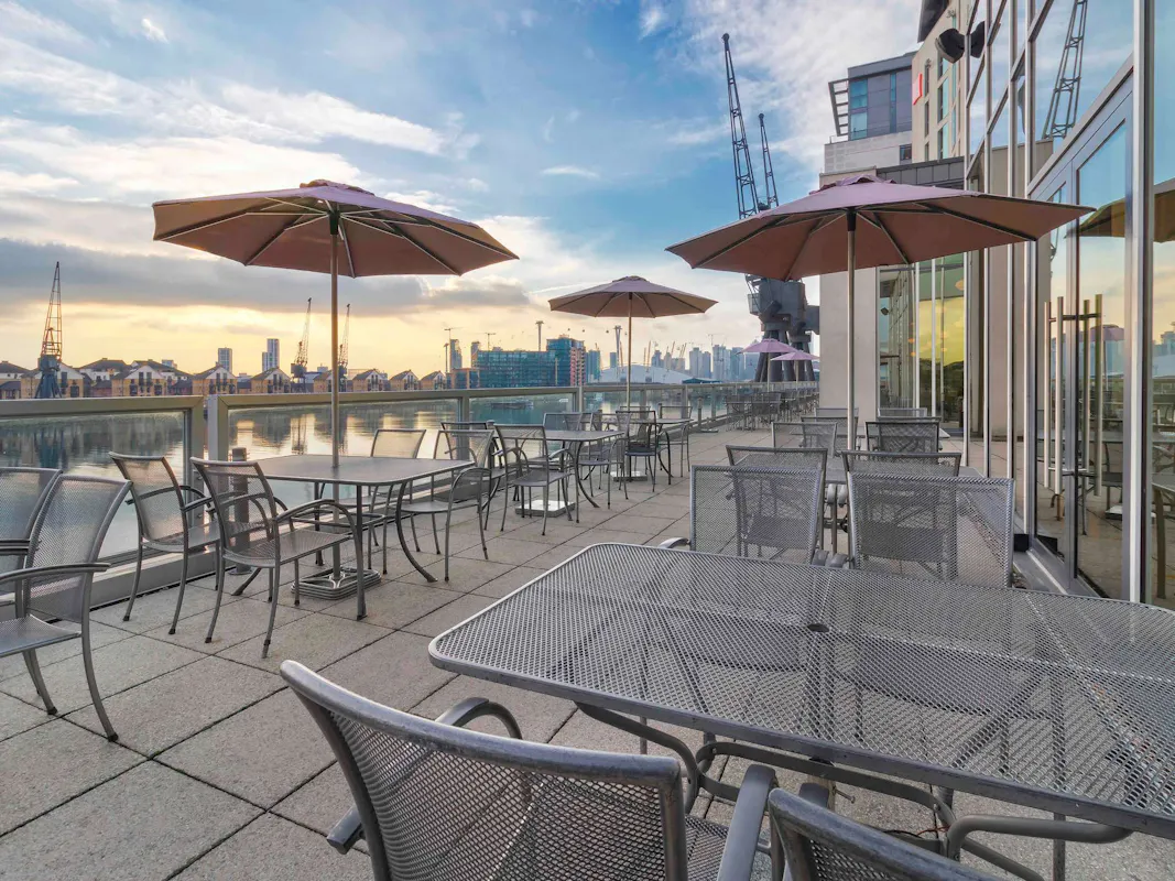 The Upper Deck Bar & Restaurant at the Novotel London Excel
