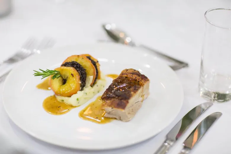 The Blue Room Restaurant at Longworth Hall