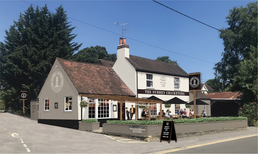 The Surrey Cricketers