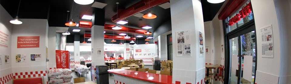 Five Guys O2 Arena