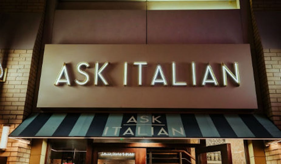 Ask Italian The 02 Arena