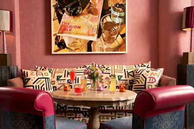 Brumus Bar at the Haymarket Hotel
