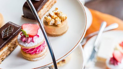 Afternoon Tea at The Grafton Hotel, Warren Street