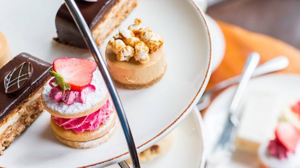 Afternoon Tea at The Grafton Hotel, Warren Street