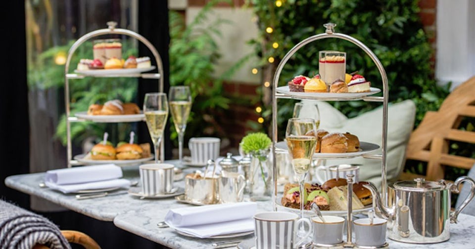 Afternoon Tea at The Grafton Hotel, Warren Street