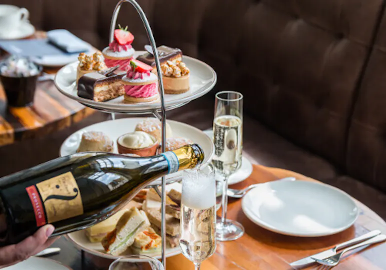 Afternoon Tea at Four Seasons Hotel London Tower Bridge. 