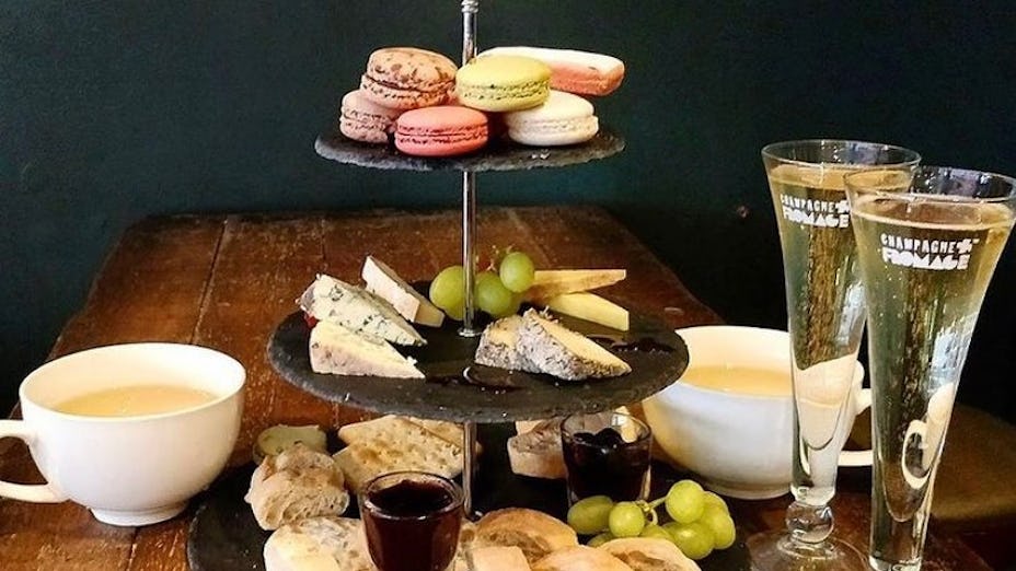 Afternoon Tea at Champagne + Fromage - Greenwich