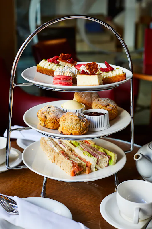 Afternoon tea at Abode Canterbury