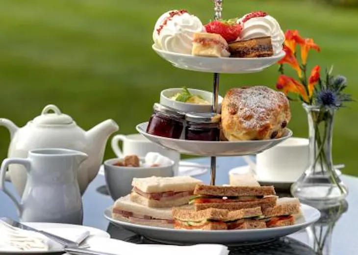 Afternoon Tea at Plas Maenan Country House