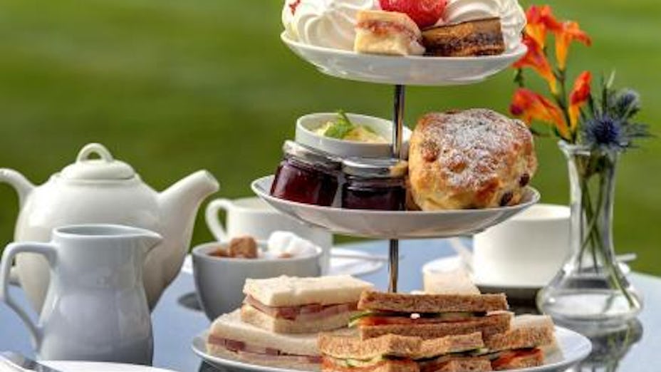 Afternoon Tea at Plas Maenan Country House