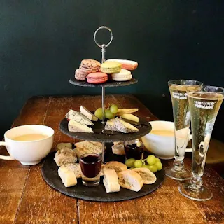 Afternoon Tea at Champagne + Fromage - Covent Garden