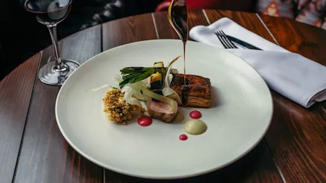 Sunday Lunch at the Gallery Restaurant, Stanton Manor