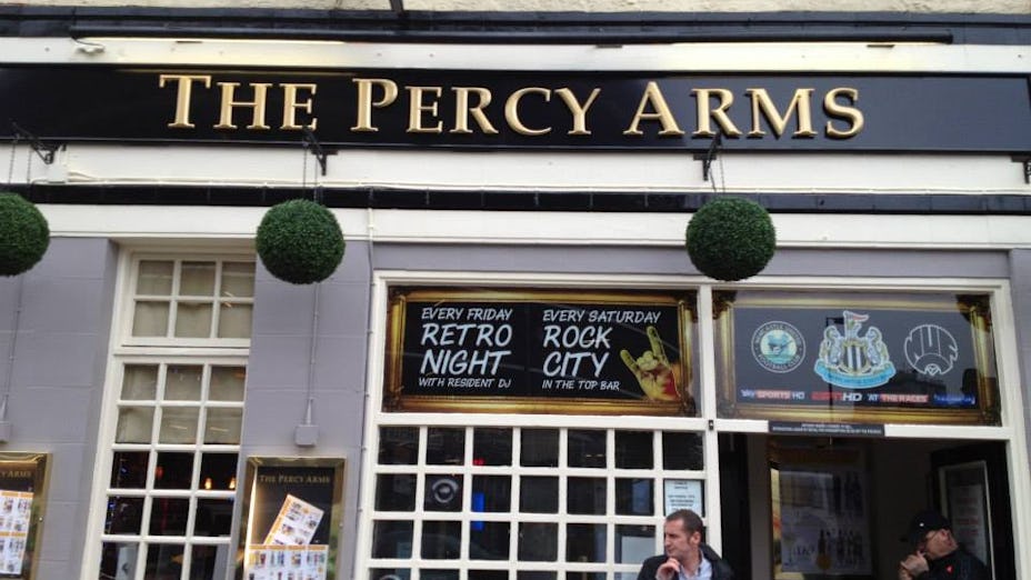 Percy Arms Newcastle Upon Tyne
