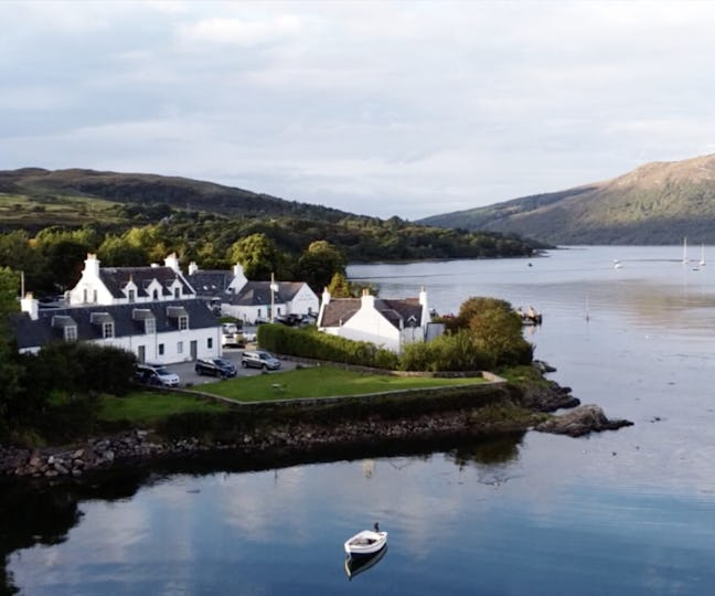Birlinn at the Eilean Iarmain Hotel Skye