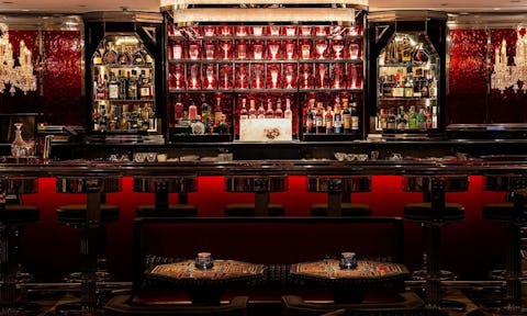 Baccarat Bar at Harrods