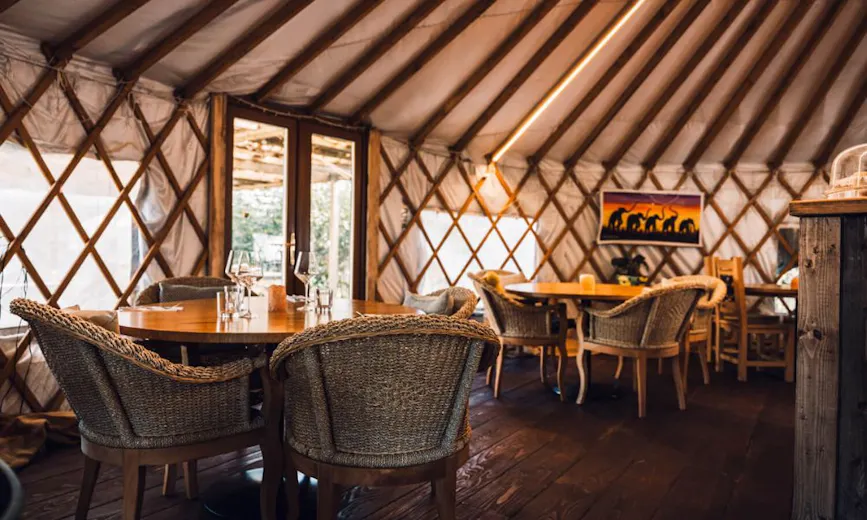 The Yurt at Potton Hall