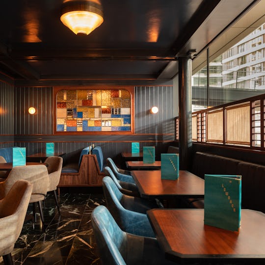 Hawksmoor Bar Wood Wharf