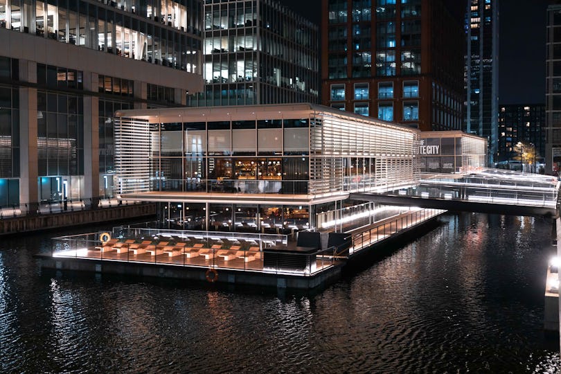 Hawksmoor Bar Wood Wharf