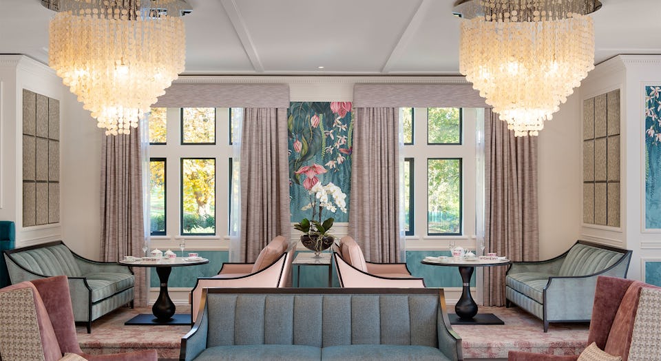 Orchid Tea Room at Fairmont Windsor Park