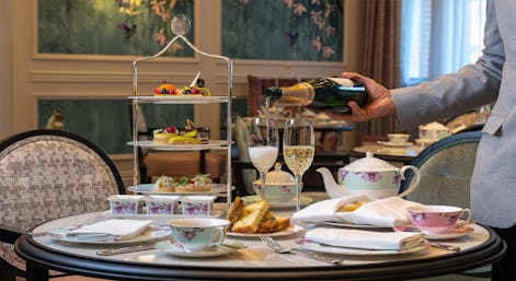Orchid Tea Room at Fairmont Windsor Park