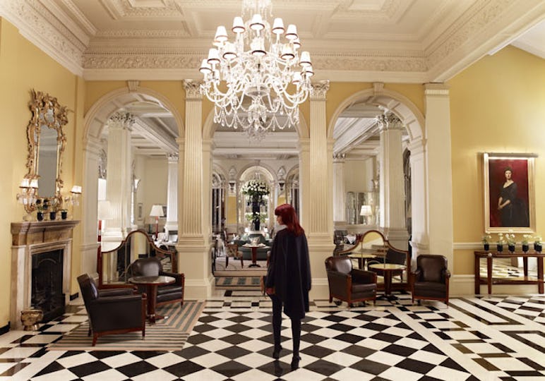 The Foyer & Reading Room at Claridge