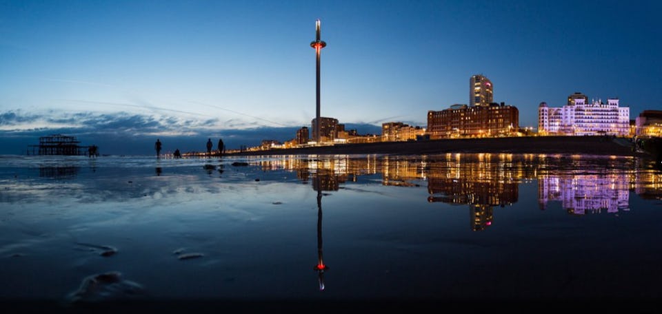  Seascape at Brighton i360