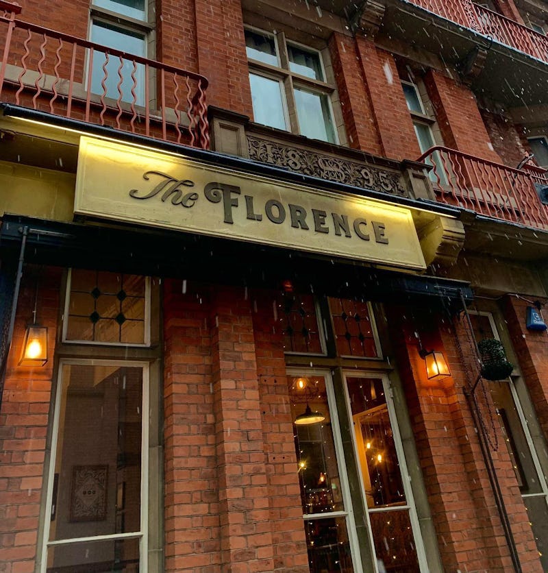 The Florence Birmingham, West Midlands Restaurant Review, Menu