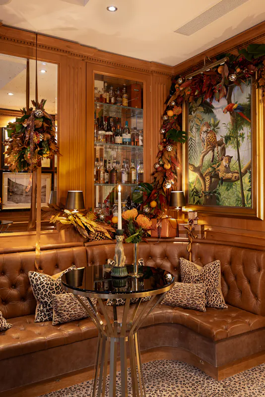 The Leopard Bar at The Rubens at the Palace
