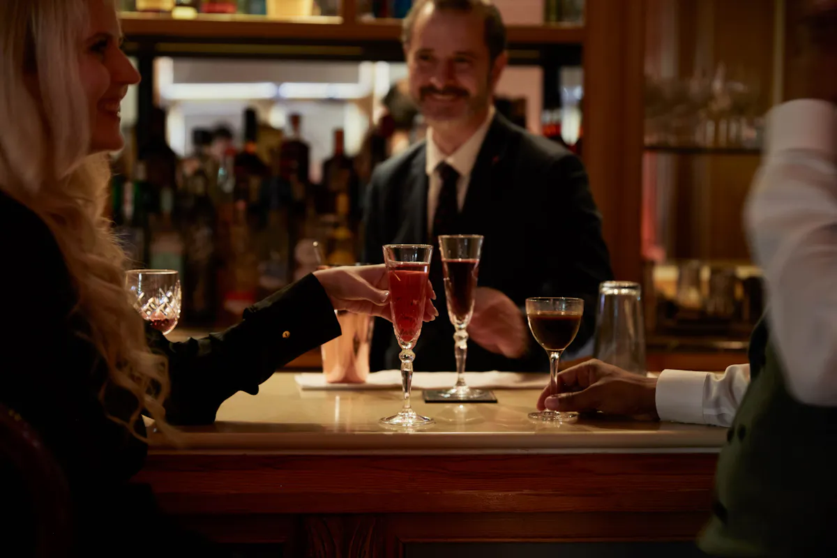 The Leopard Bar at The Rubens at the Palace