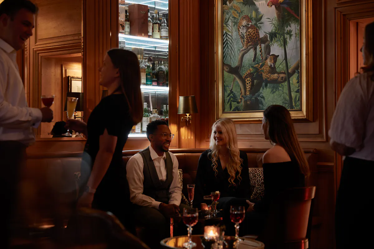 The Leopard Bar at The Rubens at the Palace
