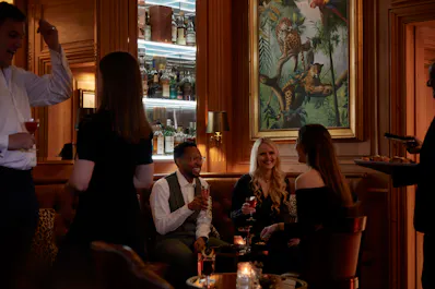 The Leopard Bar at The Rubens at the Palace