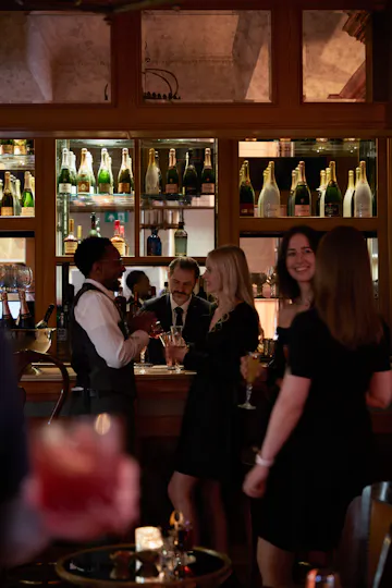 The Leopard Bar at The Rubens at the Palace