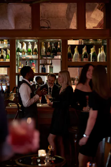 The Leopard Bar at The Rubens at the Palace