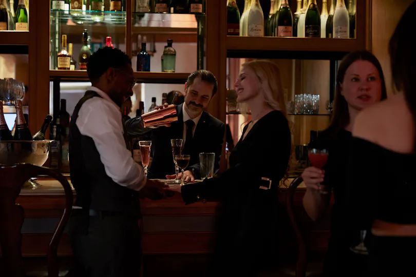 The Leopard Bar at The Rubens at the Palace