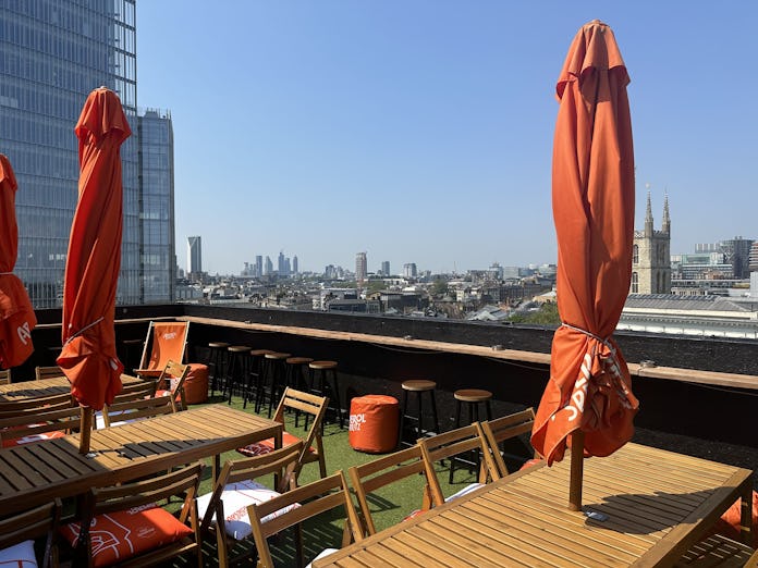 London Bridge Rooftop , London Restaurant Review, Menu, Opening Times